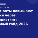 Как чатботы повышают продажи через SMSмаркетинг: пошаговый гайд 2026