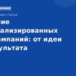 Создание персонализированных SMSкампаний: от идеи до результата