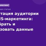 Сегментация аудитории для SMSмаркетинга: как собрать и использовать данные