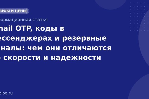 Email OTP, коды в мессенджерах и резервные каналы: чем они отличаются по скорости и надежности