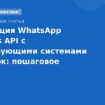 Интеграция WhatsApp Business API с существующими системами рассылок: пошаговое руководство 2025