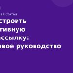 Как построить эффективную SMS-рассылку: пошаговое руководство
